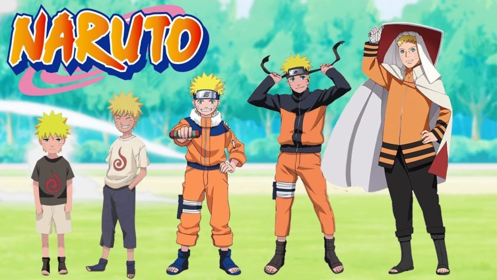 Naruto grow chart