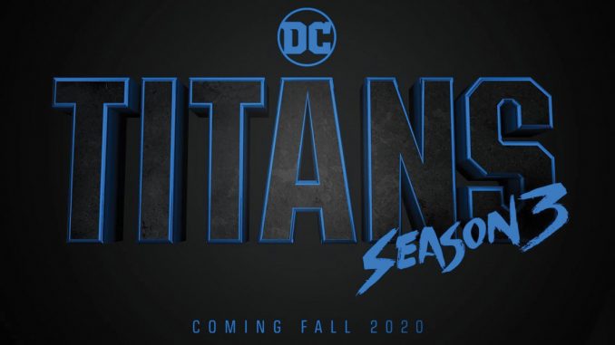Titans stagione 3 cover
